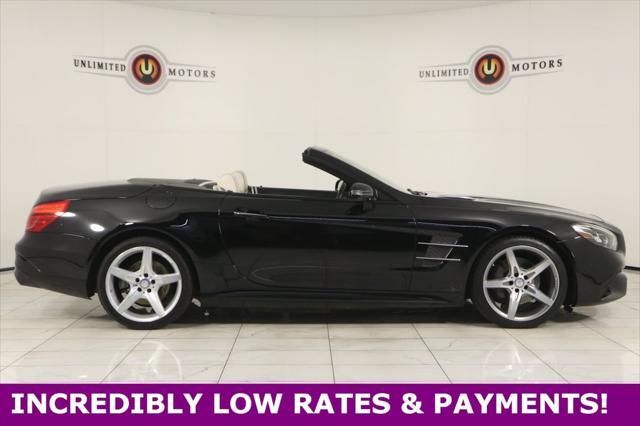 used 2017 Mercedes-Benz SL 550 car, priced at $43,995