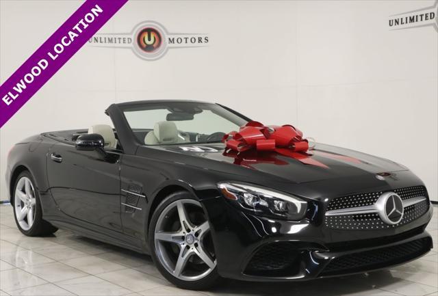 used 2017 Mercedes-Benz SL 550 car, priced at $43,995