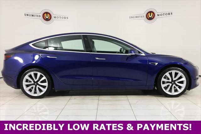 used 2018 Tesla Model 3 car, priced at $23,995