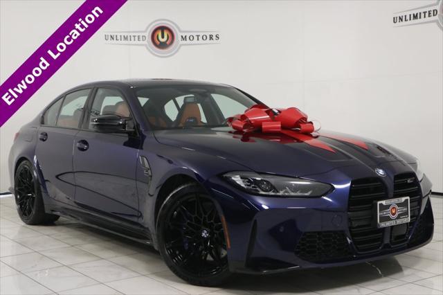 used 2022 BMW M3 car, priced at $77,995