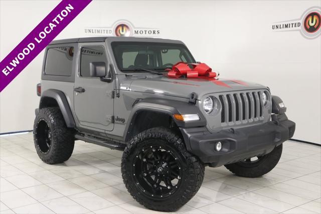 used 2022 Jeep Wrangler car, priced at $31,500