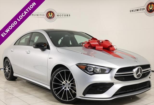 used 2022 Mercedes-Benz AMG CLA 35 car, priced at $36,995