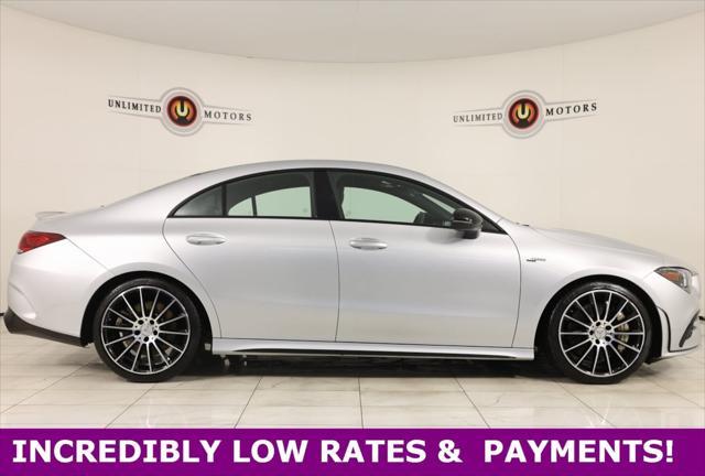 used 2022 Mercedes-Benz AMG CLA 35 car, priced at $36,995