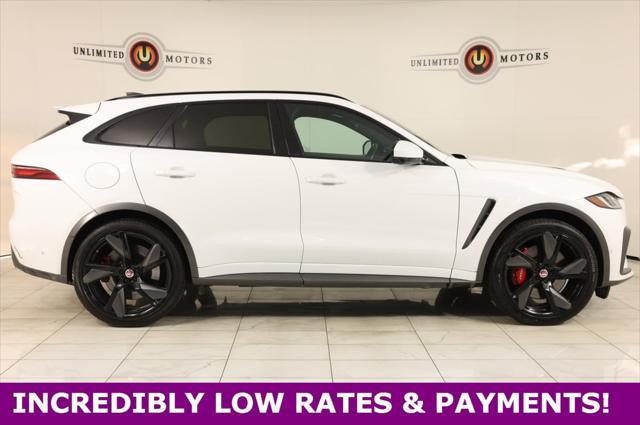 used 2021 Jaguar F-PACE car, priced at $51,500