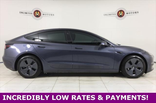 used 2022 Tesla Model 3 car, priced at $25,995