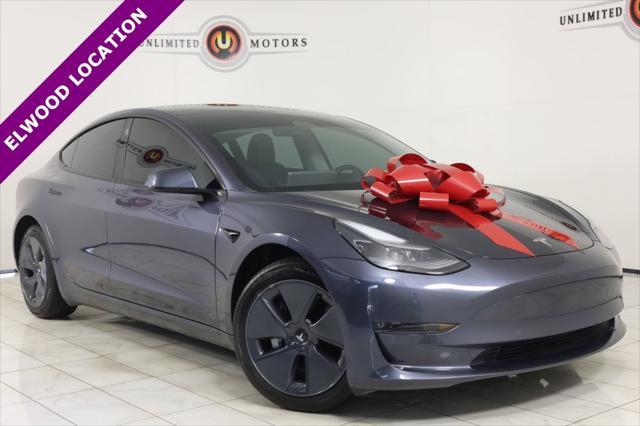 used 2022 Tesla Model 3 car, priced at $25,995
