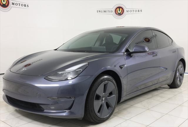 used 2022 Tesla Model 3 car, priced at $25,995
