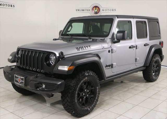 used 2021 Jeep Wrangler car, priced at $34,500