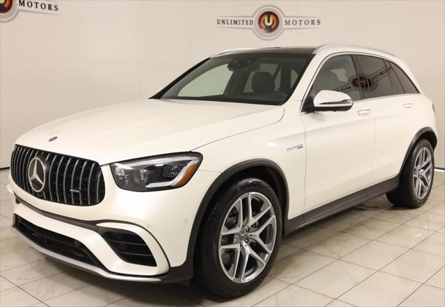 used 2020 Mercedes-Benz AMG GLC 63 car, priced at $57,995