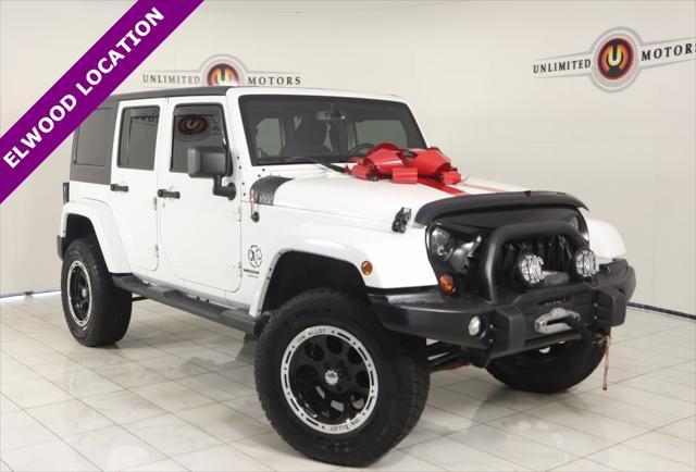 used 2013 Jeep Wrangler Unlimited car, priced at $17,500