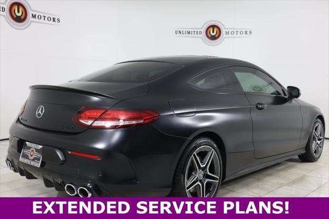used 2021 Mercedes-Benz AMG C 43 car, priced at $39,995