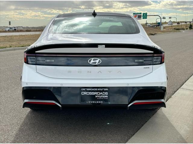 new 2025 Hyundai Sonata Hybrid car, priced at $39,600