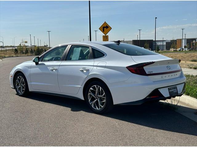 used 2021 Hyundai Sonata car, priced at $20,996