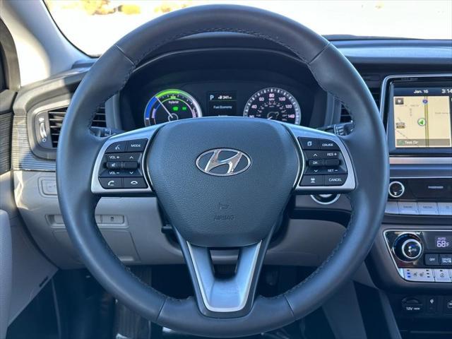 used 2019 Hyundai Sonata Hybrid car, priced at $23,999