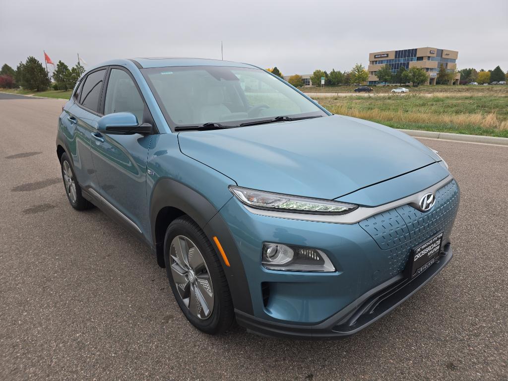 used 2020 Hyundai Kona EV car, priced at $15,998