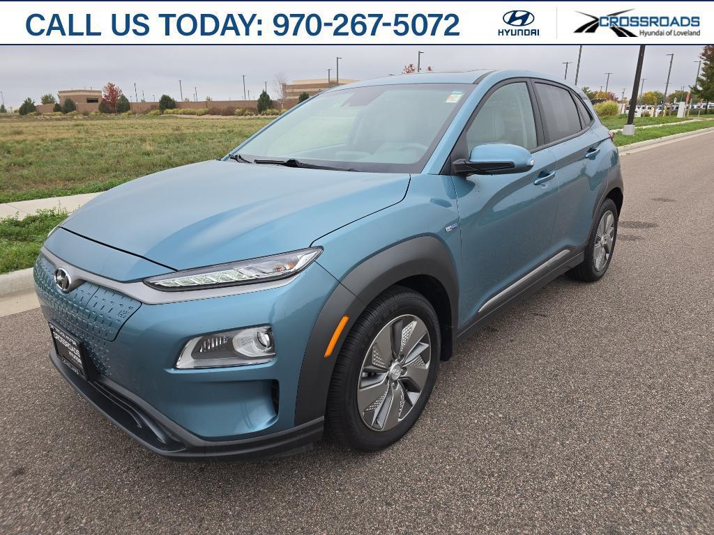 used 2020 Hyundai Kona EV car, priced at $15,998