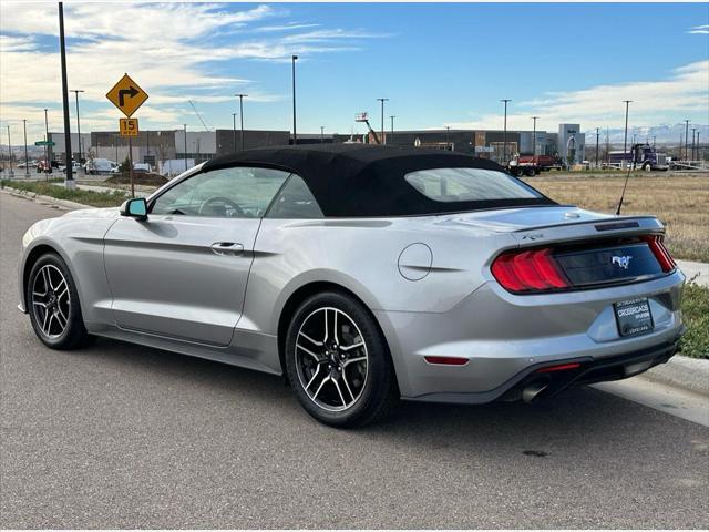 used 2022 Ford Mustang car, priced at $19,885