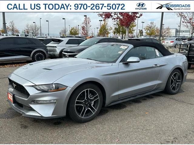 used 2022 Ford Mustang car, priced at $19,885