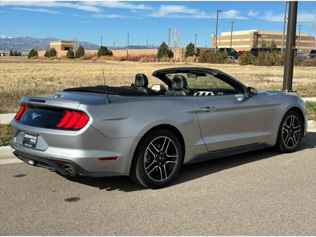 used 2022 Ford Mustang car, priced at $19,885