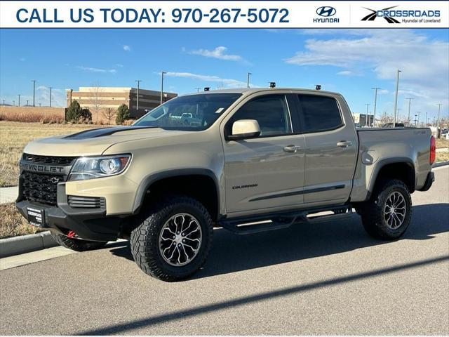 used 2021 Chevrolet Colorado car, priced at $37,584