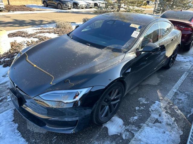 used 2022 Tesla Model S car, priced at $58,794