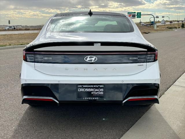 new 2025 Hyundai Sonata Hybrid car, priced at $39,640