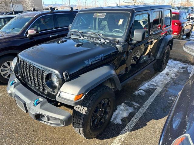 used 2023 Jeep Wrangler 4xe car, priced at $27,271