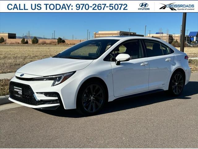 used 2024 Toyota Corolla Hybrid car, priced at $27,998