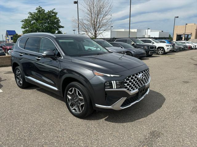 used 2021 Hyundai Santa Fe car, priced at $25,496