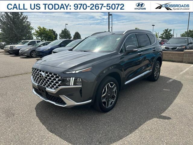 used 2021 Hyundai Santa Fe car, priced at $25,496