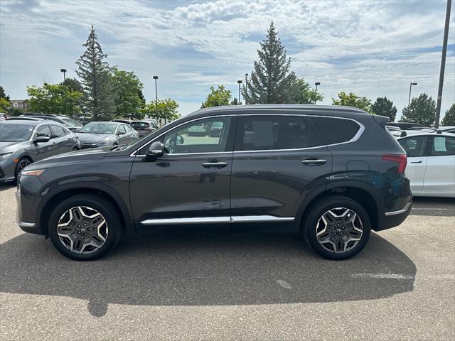 used 2021 Hyundai Santa Fe car, priced at $25,496