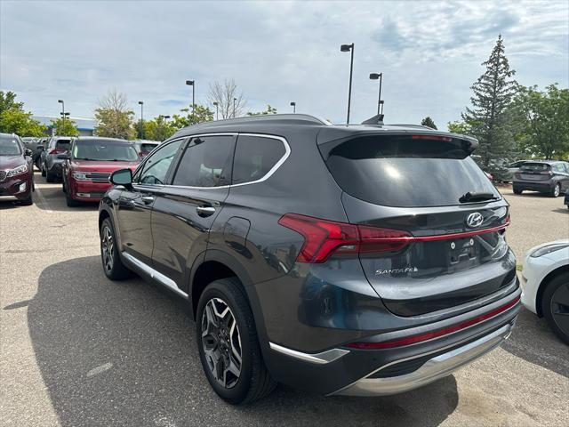 used 2021 Hyundai Santa Fe car, priced at $25,496