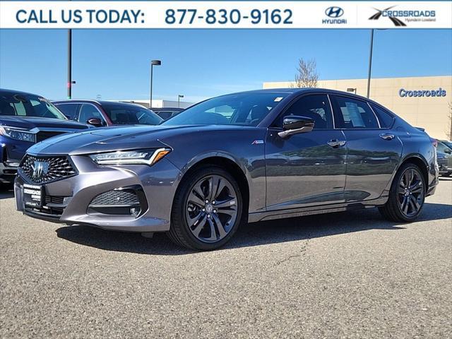 used 2022 Acura TLX car, priced at $35,692