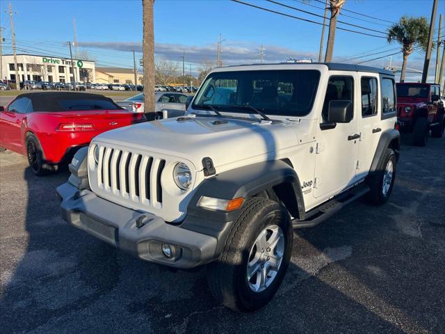 used 2018 Jeep Wrangler Unlimited car, priced at $21,988