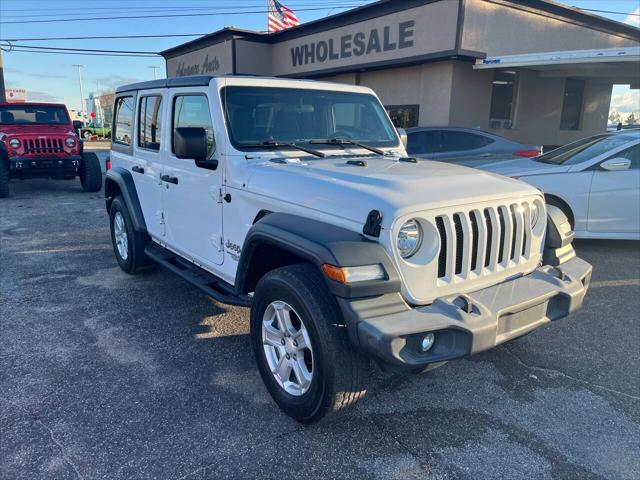 used 2018 Jeep Wrangler Unlimited car, priced at $21,988