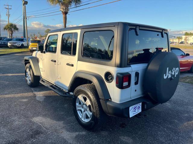 used 2018 Jeep Wrangler Unlimited car, priced at $21,988