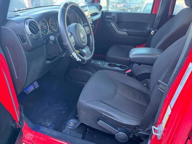 used 2015 Jeep Wrangler Unlimited car, priced at $13,988