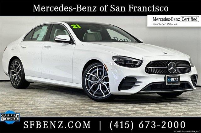 used 2021 Mercedes-Benz E-Class car, priced at $33,988