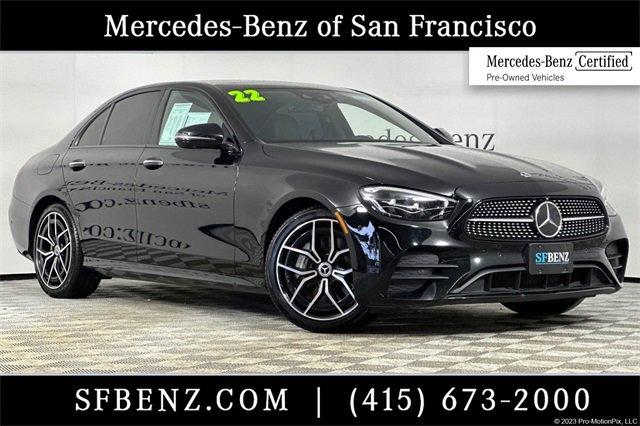 used 2022 Mercedes-Benz E-Class car, priced at $38,498