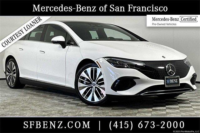 used 2024 Mercedes-Benz EQE 350 car, priced at $63,588