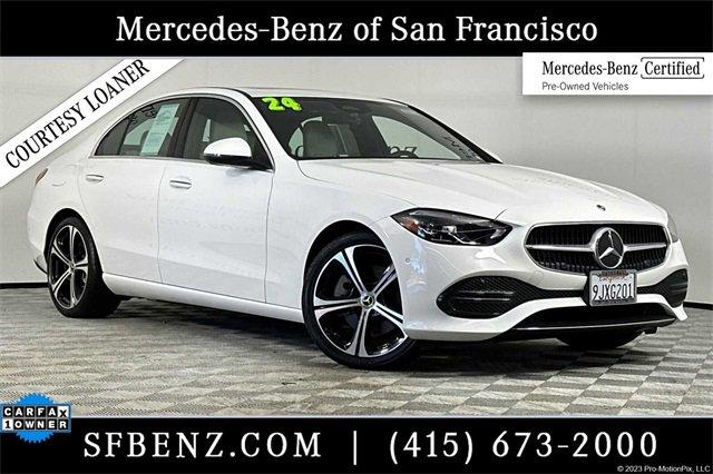 used 2024 Mercedes-Benz C-Class car, priced at $40,977