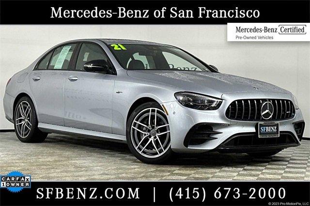 used 2021 Mercedes-Benz AMG E 53 car, priced at $53,179