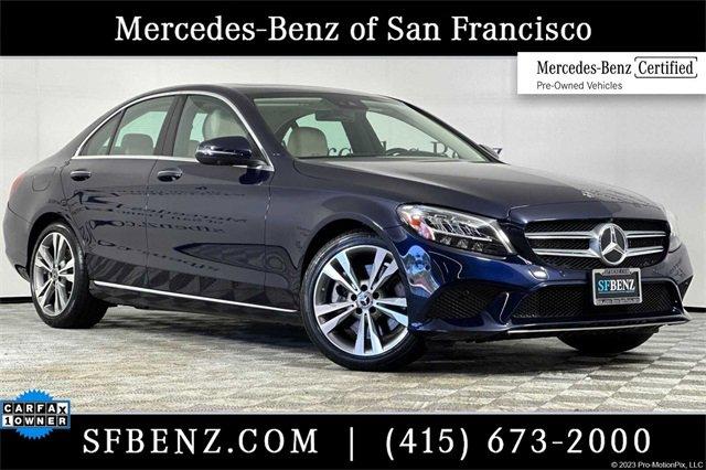 used 2021 Mercedes-Benz C-Class car, priced at $28,688