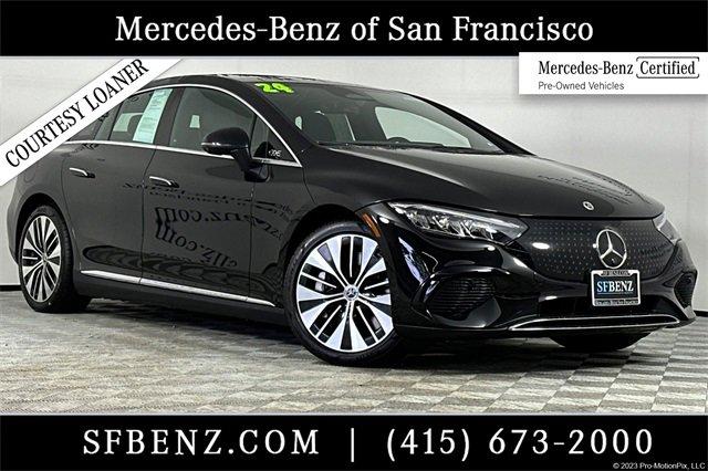 used 2024 Mercedes-Benz EQE 350 car, priced at $56,988