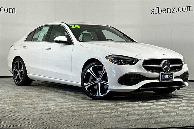 used 2024 Mercedes-Benz C-Class car, priced at $40,588