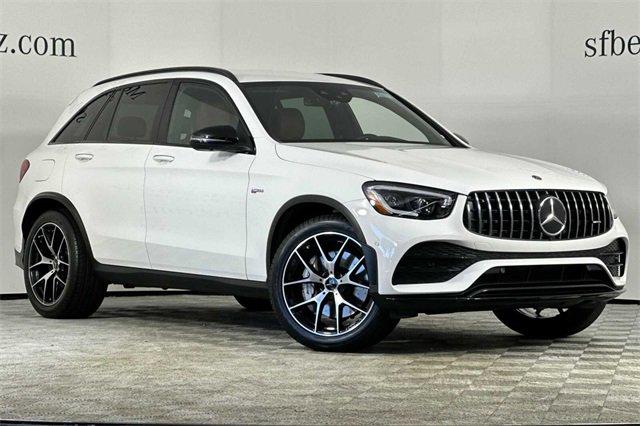 used 2022 Mercedes-Benz AMG GLC 43 car, priced at $49,987