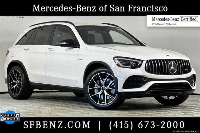 used 2022 Mercedes-Benz AMG GLC 43 car, priced at $49,987