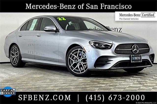 used 2022 Mercedes-Benz E-Class car, priced at $39,635