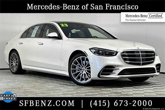 used 2023 Mercedes-Benz S-Class car, priced at $79,988