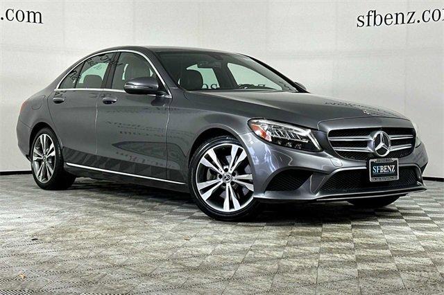 used 2021 Mercedes-Benz C-Class car, priced at $24,488